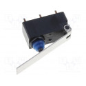 D2HW-A221D Switch:microswitch;with lever;Contacts:SPDT;DC load:2A/12V