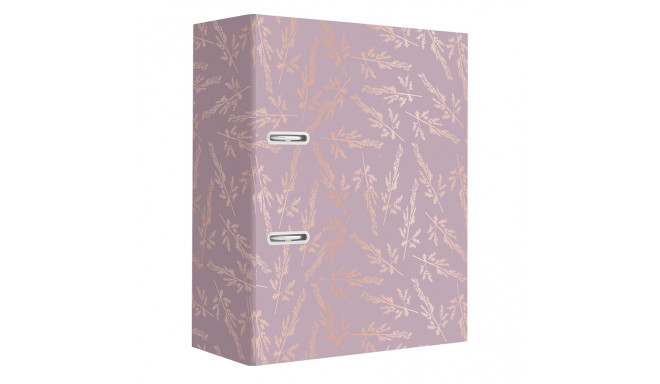 Registraator A4 75mm Metallic Rose Gold Flowers Interdruk