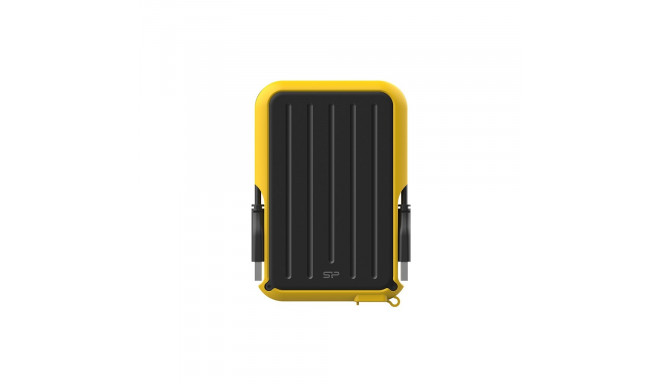 Silicon Power A66 external hard drive 1000 GB Black, Yellow
