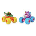 Monster Jam , Official Dragon Vs. Sparkle Smash Die-Cast Monster Trucks, 1:64 Scale, Kids Toys for B