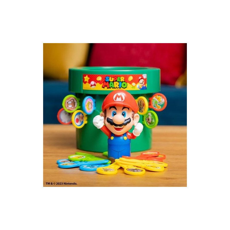 Tomy Pop Up Mario Board game Fine motor skill (dexterity) - Board games ...