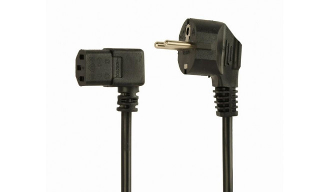 CABLE POWER ANGLED VDE 1.5M/PC-186A-VDE1B-1.5M GEMBIRD
