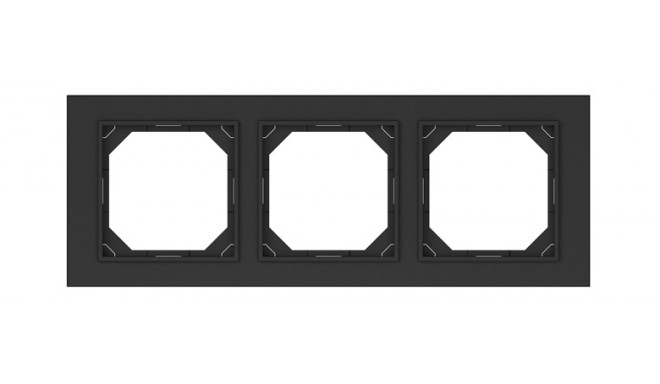 FRAME 3PL. BLACK R03 QR 1000