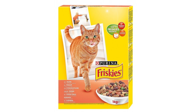 CAT FOOD FRISKIES CHICKEN VEGETABLE 1KG