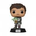 FUNKO POP! Vinyl Figure: Star Wars: Mandalorian Holding Child, 12 cm