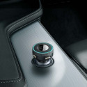 Baseus Car Charger Bluetooth FM Transmitter Enjoy Car with LED display Wireless U+U+3,5mm audio+TF M