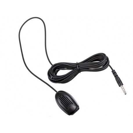 Hytera POA77 Vehicle Sun Visor Microphone (Straight Barrel Type) for use with POA117