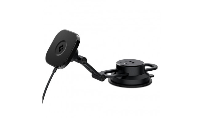 SPIGEN ITS35W-3 Onetap Pro 3 Magnetic Magsafe Windshield & Dashboard Car Mount Wireless Charger blac