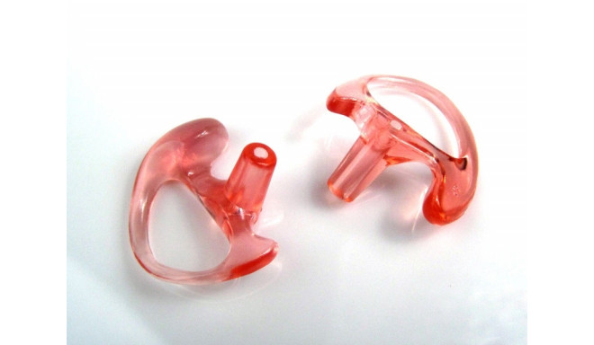 Acoustic tube Flexible Open Ear Inserts for right and left ear, size M