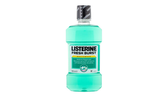 Listerine Fresh Burst Mouthwash (500ml)