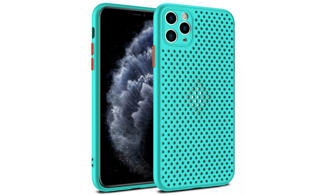 Fusion Breathe Case Silicone Case For Apple iPhone 12 Pro Max Mint