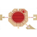 BRIO RAILWAY mechanical turntable, 33361003