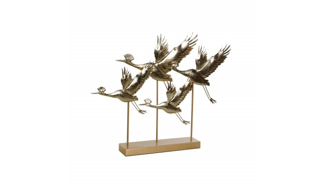 Decorative Figure DKD Home Decor 64 x 9 x 51 cm Golden Bird