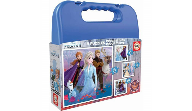 4 Pusle Komplekt Educa Frozen II 73 Tükid, osad