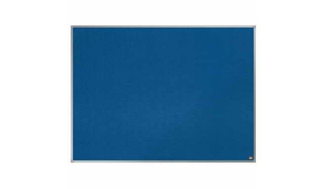 Bulletin board Nobo Essence Blue Felt Aluminium 120 x 90 cm