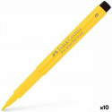 felt-tip pens Faber-Castell Pitt Artist Cadmium Dark Yellow (10Units)