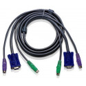 Aten KVM cable CS-114A, CS138A, CS-84A, PS/2, 2m