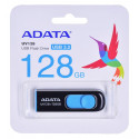 Adata mälupulk DashDrive UV128 128GB USB 3.2 Gen 1, must/sinine