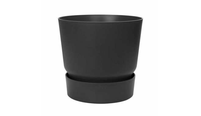 Taimepott Elho Greenville Ø 24,48 cm Must Plastmass