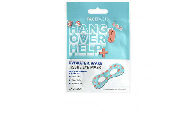 FACE FACTS HANGOVER HELP+ tissue eye mask 8 ml