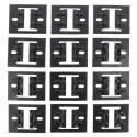 Falcon Eyes Ceiling Rail System B-3030C 3x3m + 4 Pantographs