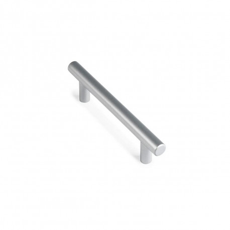 Door handle Rei Silver Stainless steel 4 Pieces
