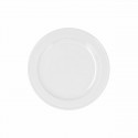 Dessert dish Bidasoa Glacial Ceramic White (20 cm) (Pack 6x)