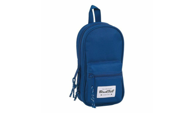 Backpack Pencil Case BlackFit8 M747 Dark blue 12 x 23 x 5 cm (33 Pieces)
