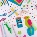 Materials for Handicrafts Apli Feathers 14 g Multicolour (5 Units)