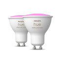 Philips Hue GU10 RGBW 4,3W BT 2-pak