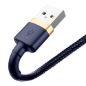 Baseus kaabel USB - Lightning Cafule 2m 1,5A, kuldne/sinine