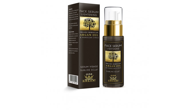 DIAR ARGAN SÉRUM FACIAL ILUMINADOR de argán puro y cítricos 30 ml