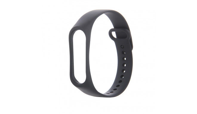 TelForceOne kellarihm Silicone Xiaomi Mi Band 5/6, must
