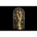 Светящееся украшение DKD Home Decor Цветок Стеклянный 12 x 12 x 22 cm