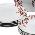 Māla trauki 18 Daudzums Loksnes Porcelāns 1 cm