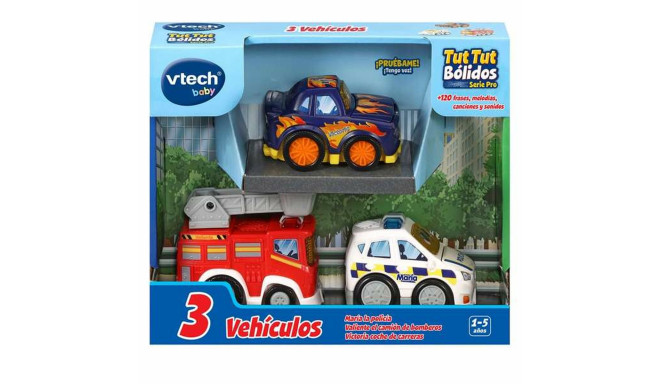 Transportlīdzekļu Rotaļu Komplekts Vtech 8 x 9 x 5,5 cm 3 Daudzums