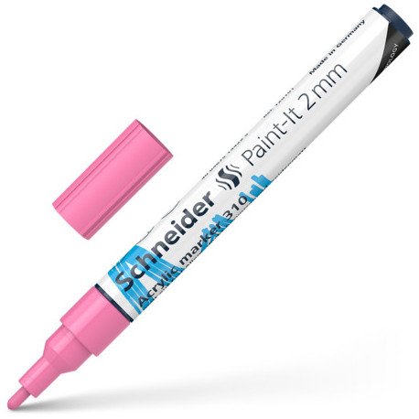 Akrüülmarker SCHNEIDER Paint-it 310, 2mm, pastelne roosa