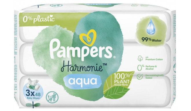 PAMPERS niisked salvrätikud Harmonie PF 3x48tk