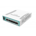 NET ROUTER/SWITCH 5PORT SFP/CRS106-1C-5S MIKROTIK