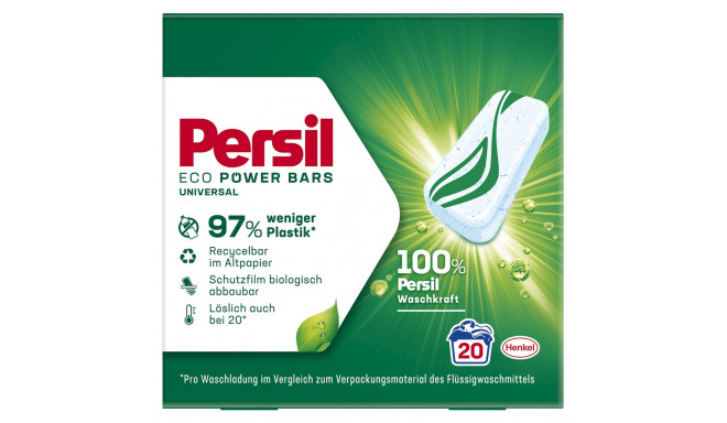 Pesukapslid Eco Power Bars Universal 20, PERSIL