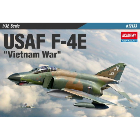 Plastic model Plane USAF F-4E Vietnam War 1/32