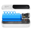 Power Bank BASEUS QPow - 10 000mAh LCD Quick Charge PD 22,5W with cable to Type C white PPQD020102