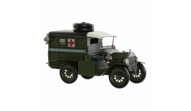 Vehicle DKD Home Decor Ornamental 29 x 11 x 17 cm Camouflage Vintage