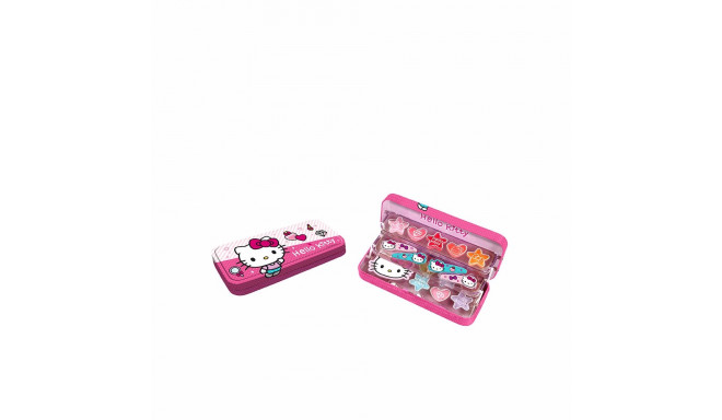 HELLO KITTY PALETA MAQUILLAJE ESTUCHE 18 pz