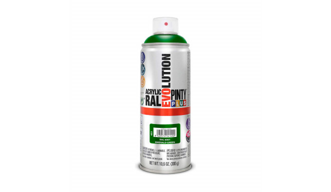 Spray paint Pintyplus Evolution RAL 6001 400 ml Emerald Green