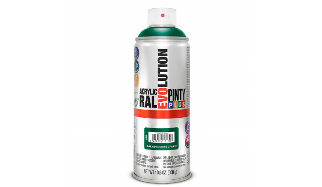 Pihustivärv Pintyplus Evolution RAL 6005 400 ml Moss Green