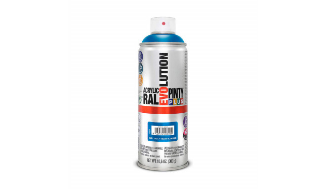 Spray paint Pintyplus Evolution RAL 5017 400 ml Traffic Blue