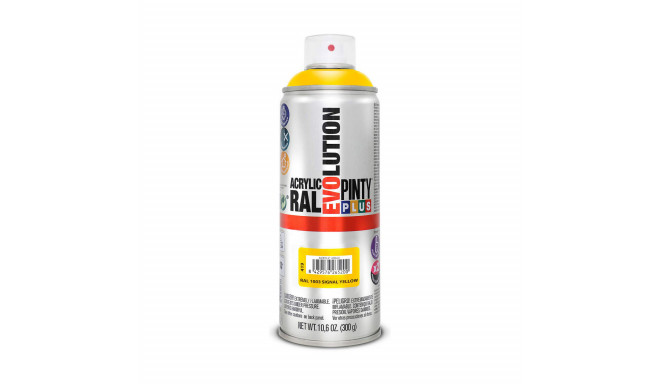 Spray paint Pintyplus Evolution RAL 1003 400 ml Signal Yellow