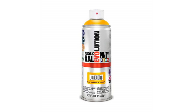 Pihustivärv Pintyplus Evolution RAL 1028 400 ml Melon Yellow
