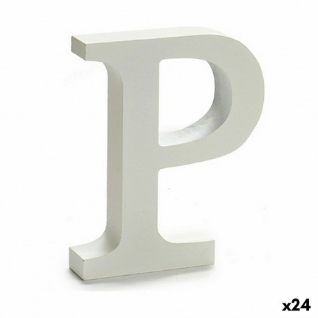 Letter Pincello 1711052 P White 2 x 16 x 14,5 cm (24 Units)